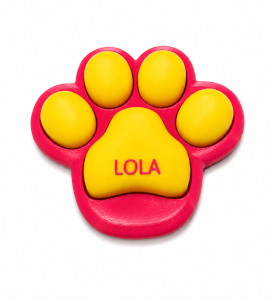 Personalized 3D Printed Paw Clicker Fidget | Custom Gift | AVI3D Studio