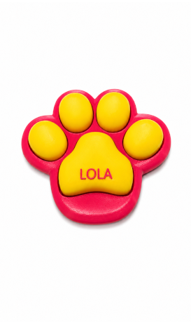 Personalized 3D Printed Paw Clicker Fidget | Custom Gift | AVI3D Studio